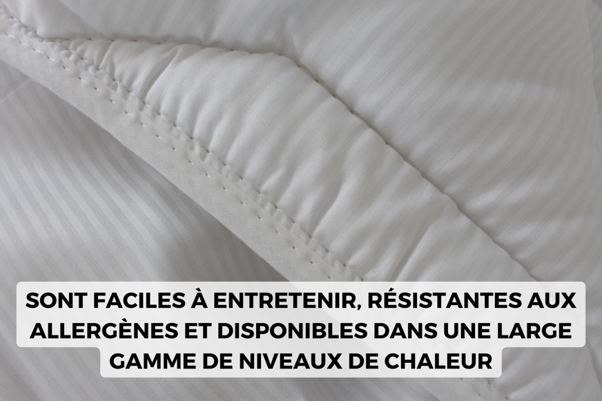 couettes synthetiques